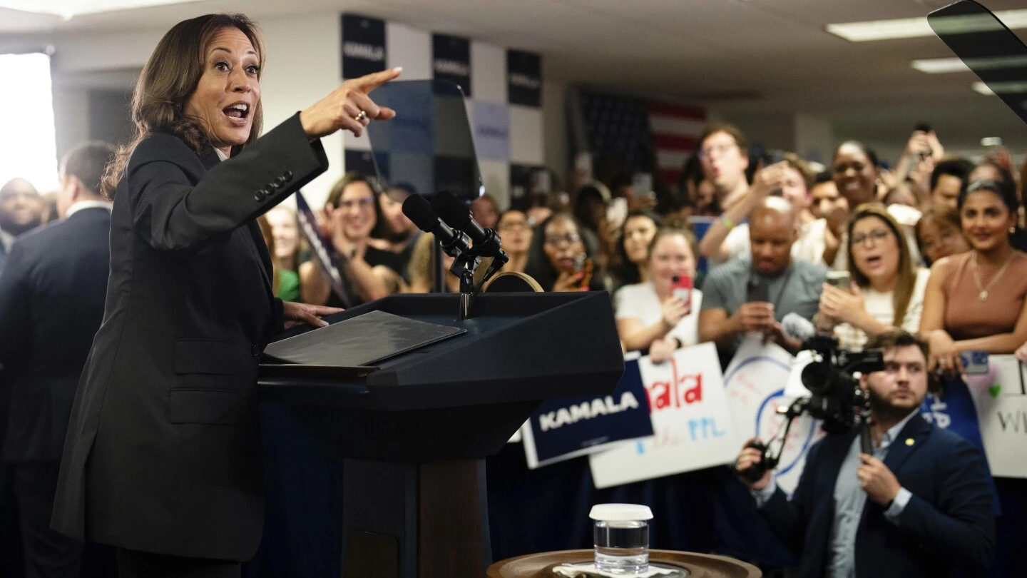 Live updates: Kamala Harris kicks off campaign for president with a rally in Wisconsin