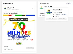 Desenrola Brasil: Meta e Google mantêm links patrocinados com golpes