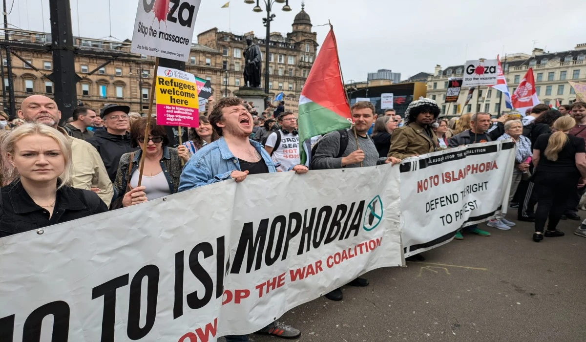 Fascists outnumbered in Glasgow