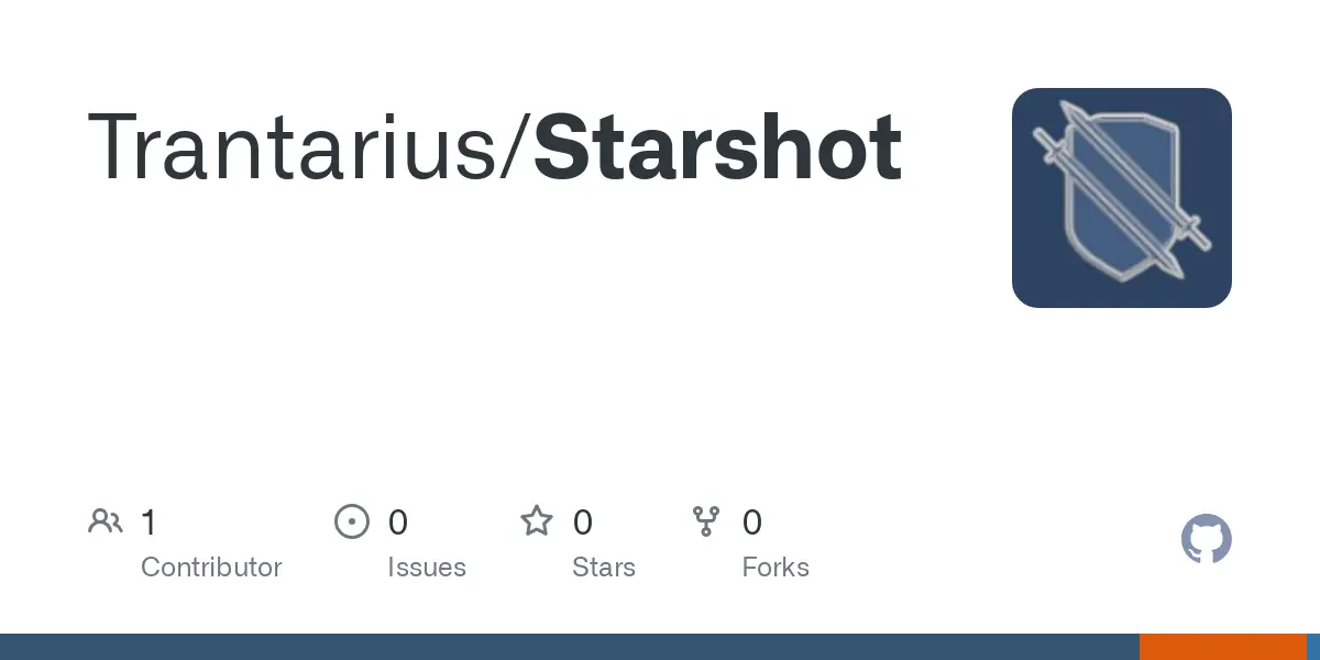 GitHub - Trantarius/Starshot