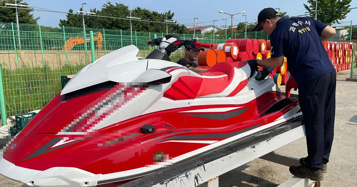 Man flees China by riding jet ski hundreds of miles across the sea