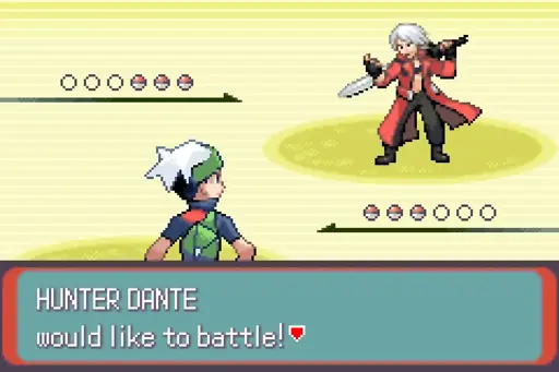 Pokémon Emerald Version: Featuring Dante from the Devil May Cry™ Series