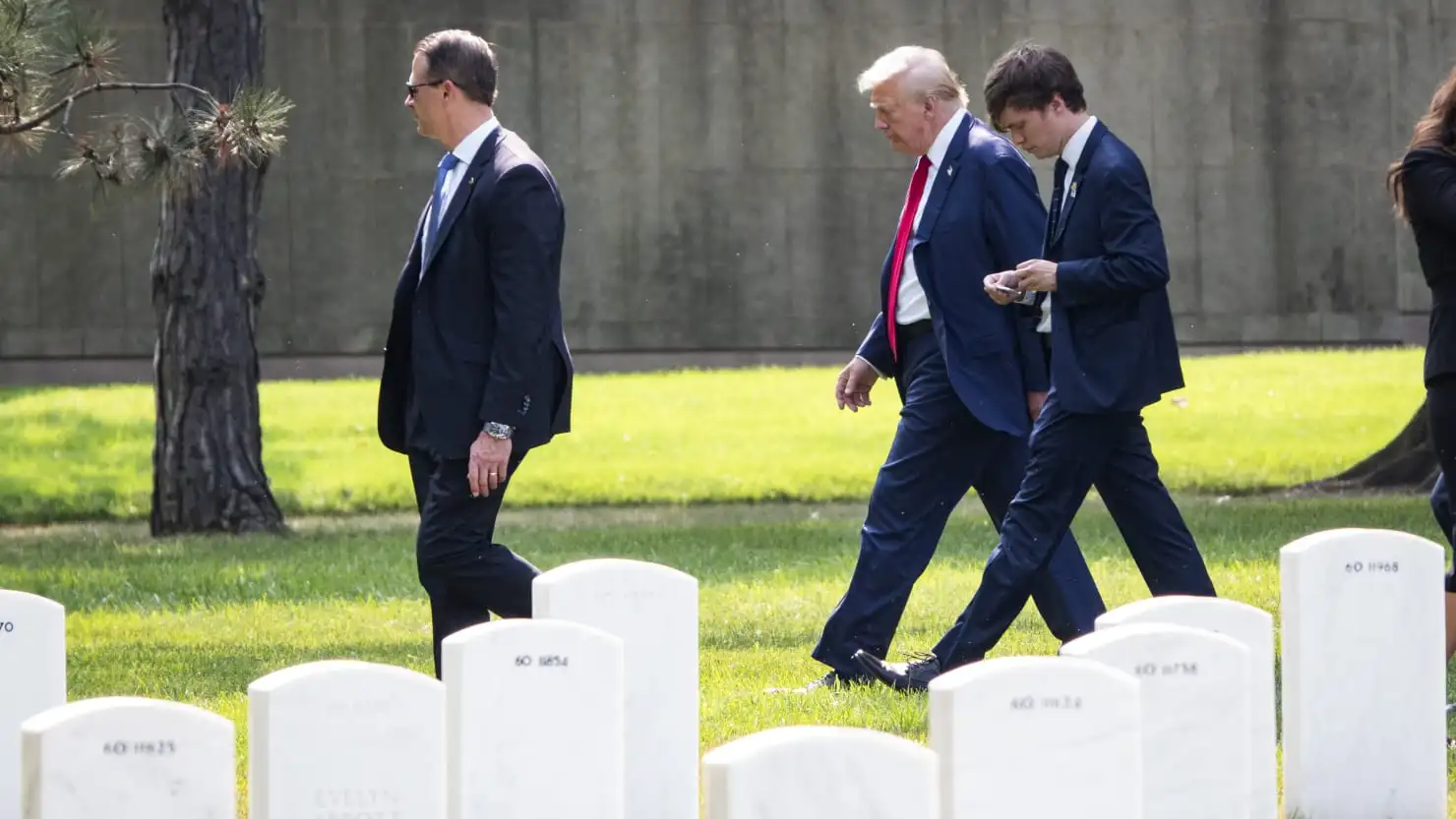 Trump Staffers Allegedly Involved in Arlington Cemetery Drama Named