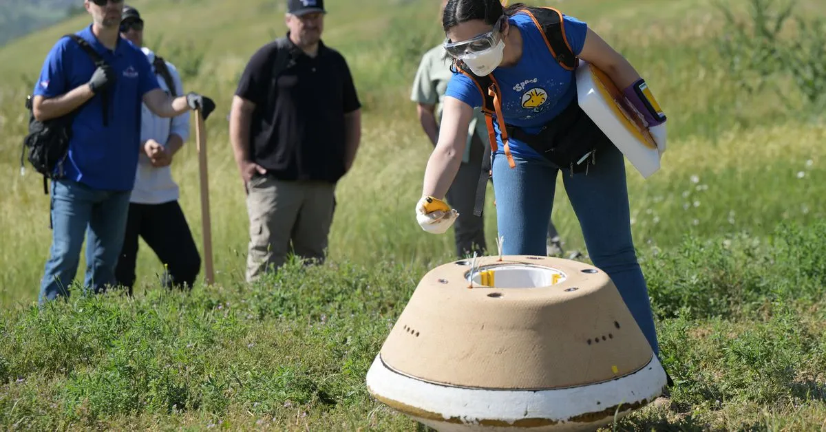 NASA collected a sample from an asteroid for the first time — here’s why it matters