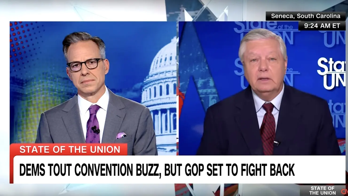 Joyless Lindsey Graham: Democrats’ Joy ‘Doesn’t Exist in Real World’