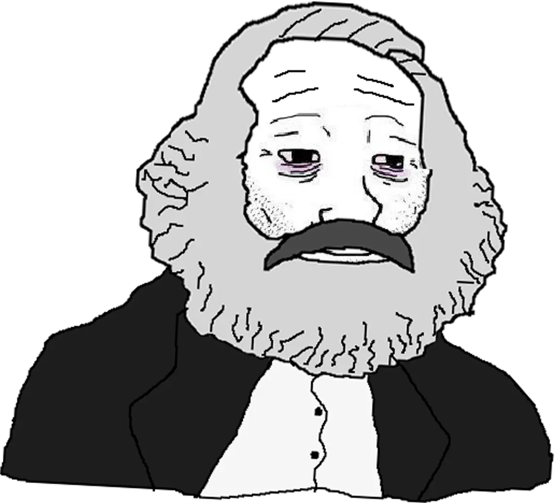 Marx triste doomer