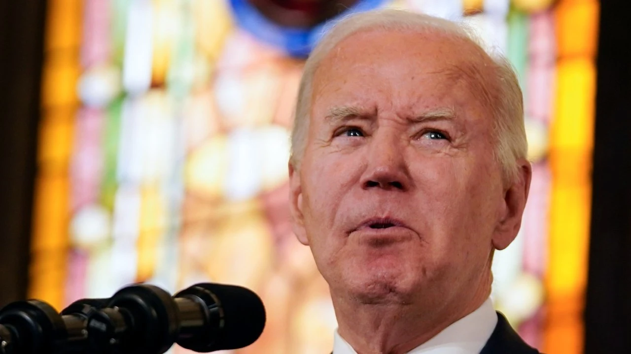 Biden address in Charleston church interrupted by protestors