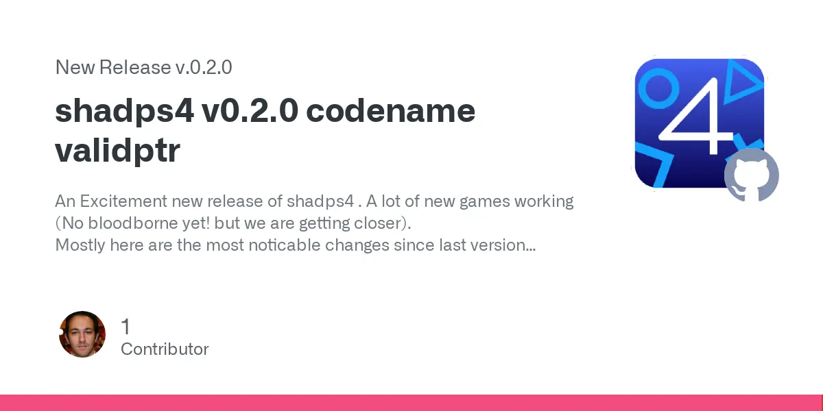 Release  shadps4 v0.2.0 codename validptr · shadps4-emu/shadPS4