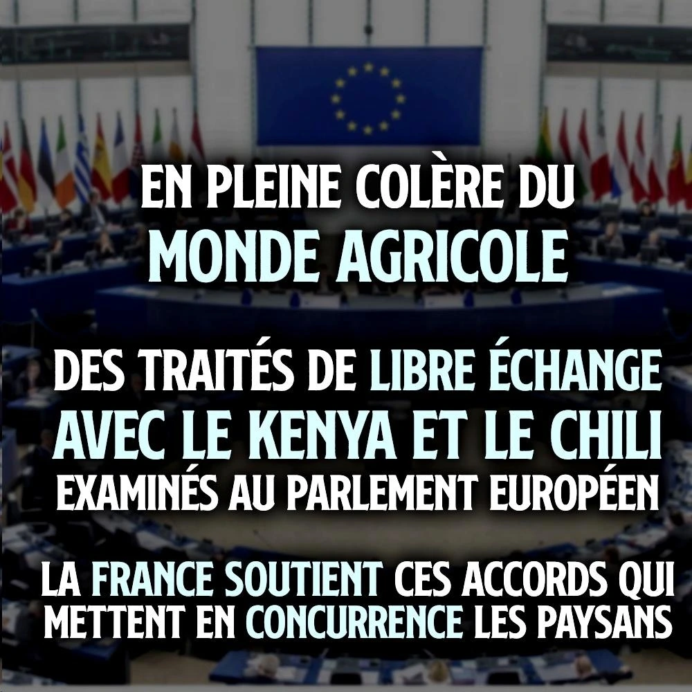 En pleine colère agricole, l'Union Européenne vote sur deux accords de libre-échange - Contre Attaque