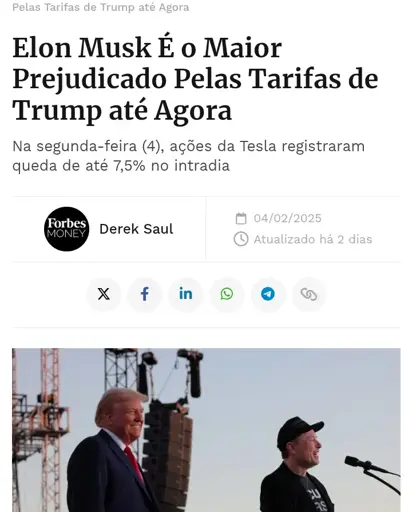 Print da notícia