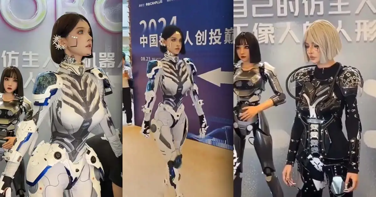 Chinese Company Busted Showing Off Humanoid Robots That Actually Have Humans Inside