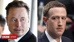 Elon Musk e Mark Zuckerberg aceitam se enfrentar em luta livre - BBC News Brasil