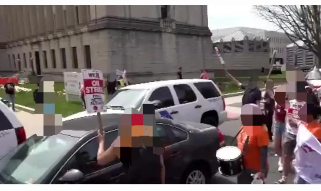 TERF Rally in Trenton NJ, Shut Down by Antifascist Coalition