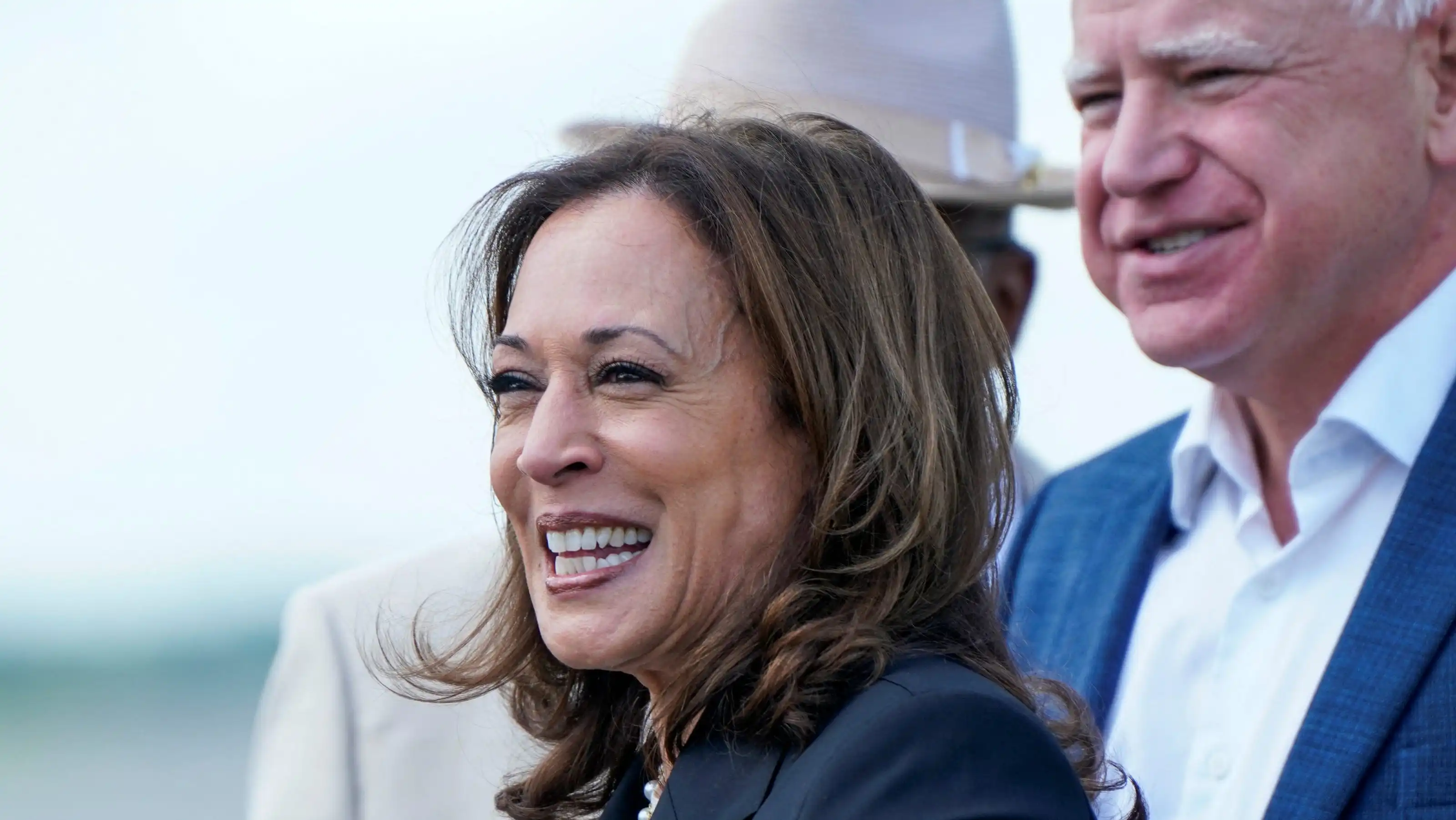 Exclusive: Kamala Harris surges ahead of Donald Trump in latest poll taken after DNC