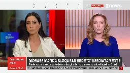 Moraes manda suspender o X no Brasil após rede não designar um representante legal no país