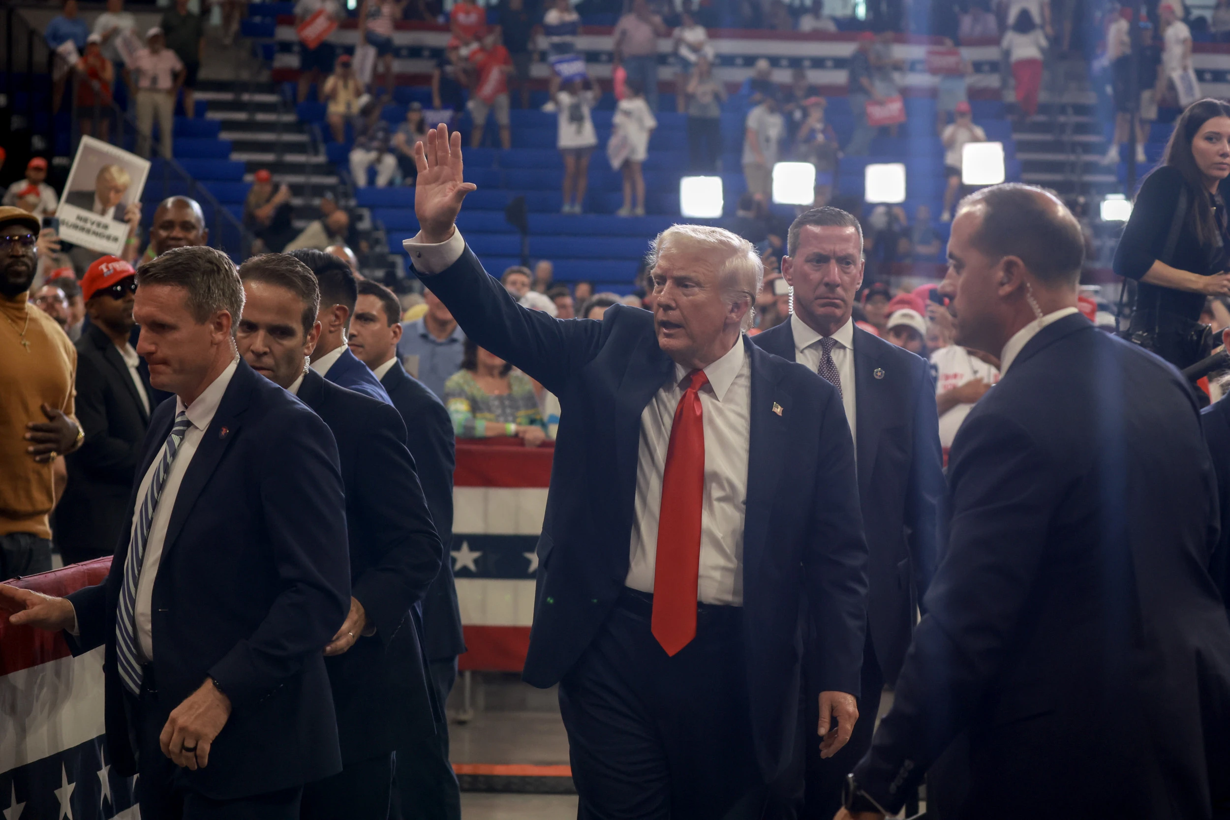 Trump campaign forced to pay North Carolina city $82K in advance for rally