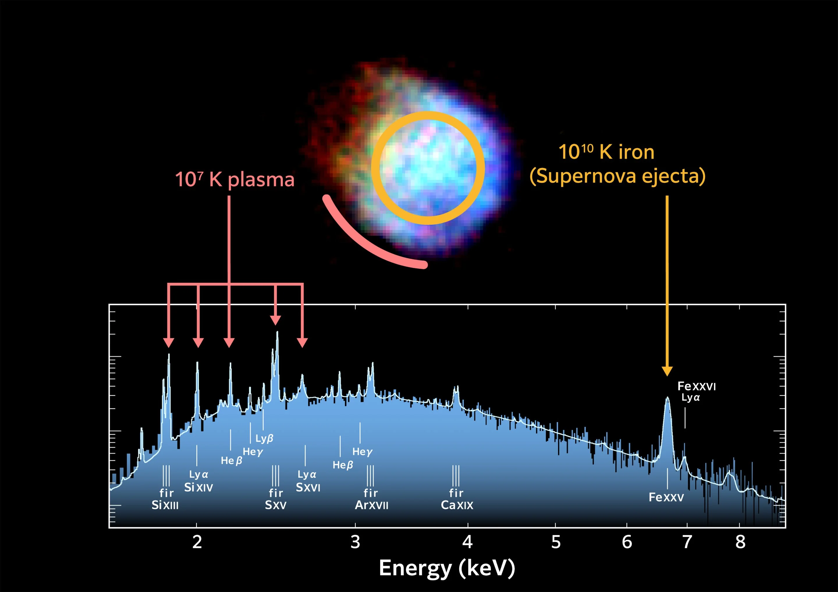 X-Ray Imaging and Spectroscopy Mission unveils black hole and supernova remnant surroundings