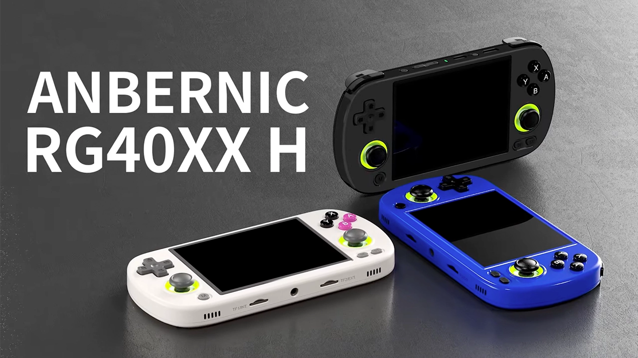 ANBERNIC Officially Reveals New RG40XX H After Recent Leaks