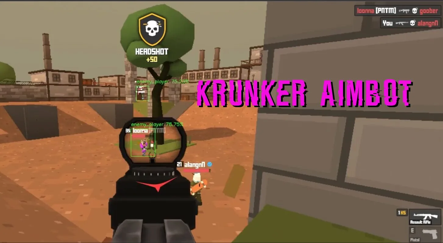 Krunker Aimbot with Yolov8 and Roboflow