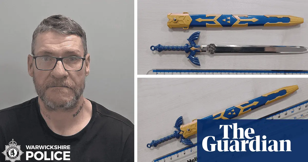 Man jailed for carrying replica sword from Legend of Zelda video game in public