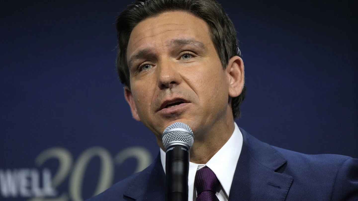 DeSantis is unhurt in a car accident in Tennessee while traveling to presidential campaign events