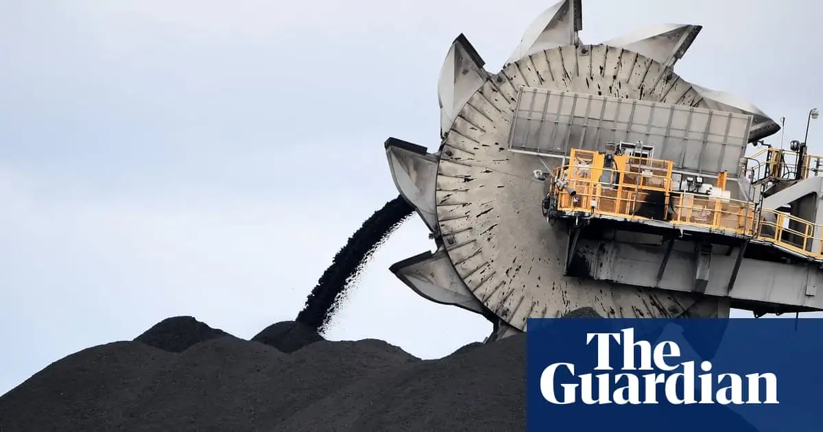 Australian fossil fuel exports ranked second only to Russia for climate damage with ‘no plan’ for reduction