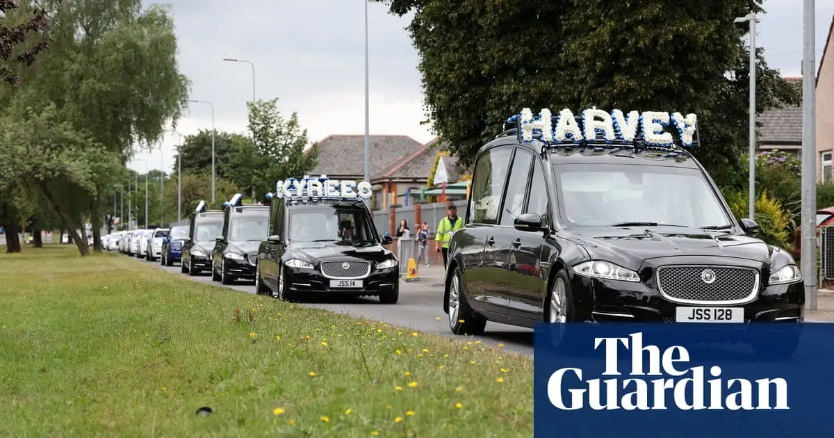 Thousands gather for funeral of Cardiff teenagers whose deaths sparked riot