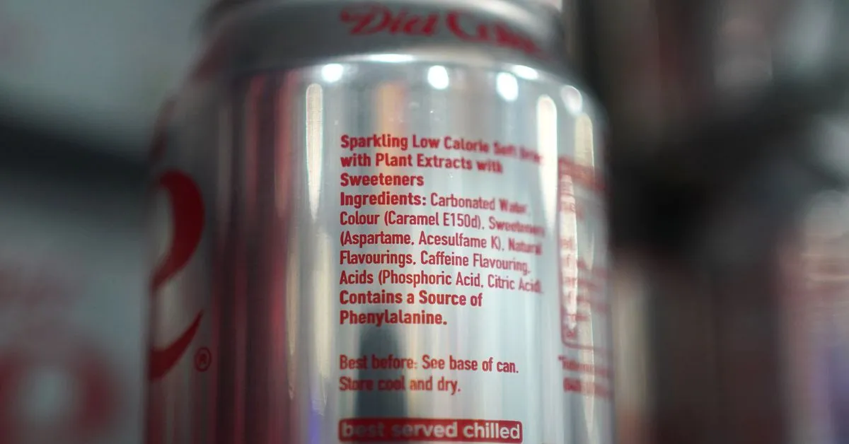 You don’t have to freak out about aspartame in your diet soda