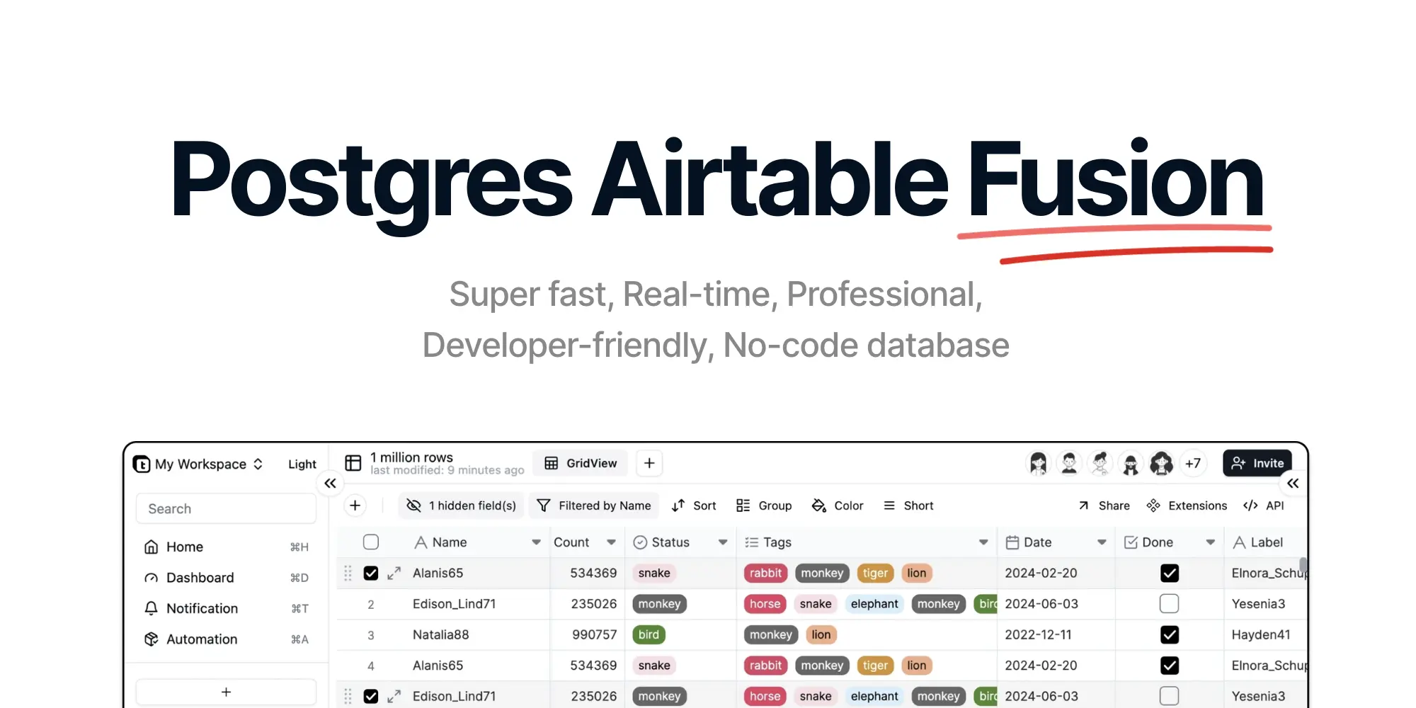 GitHub - teableio/teable: ✨ The Next Gen Airtable Alternative: No-Code Postgres