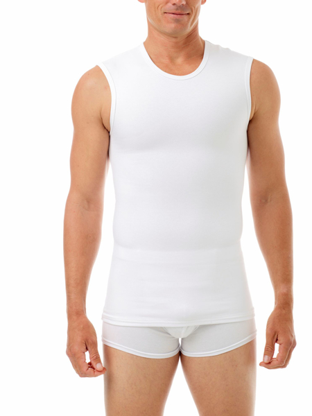 Mens Cotton Concealer Compression Muscle Shirt