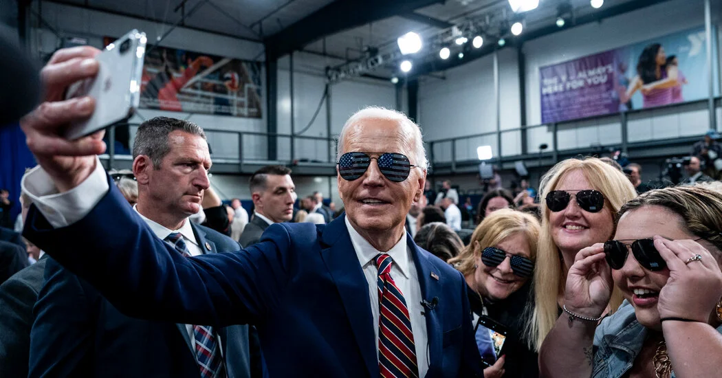 Joe Biden Wants to Go Viral. It’s Not Easy.